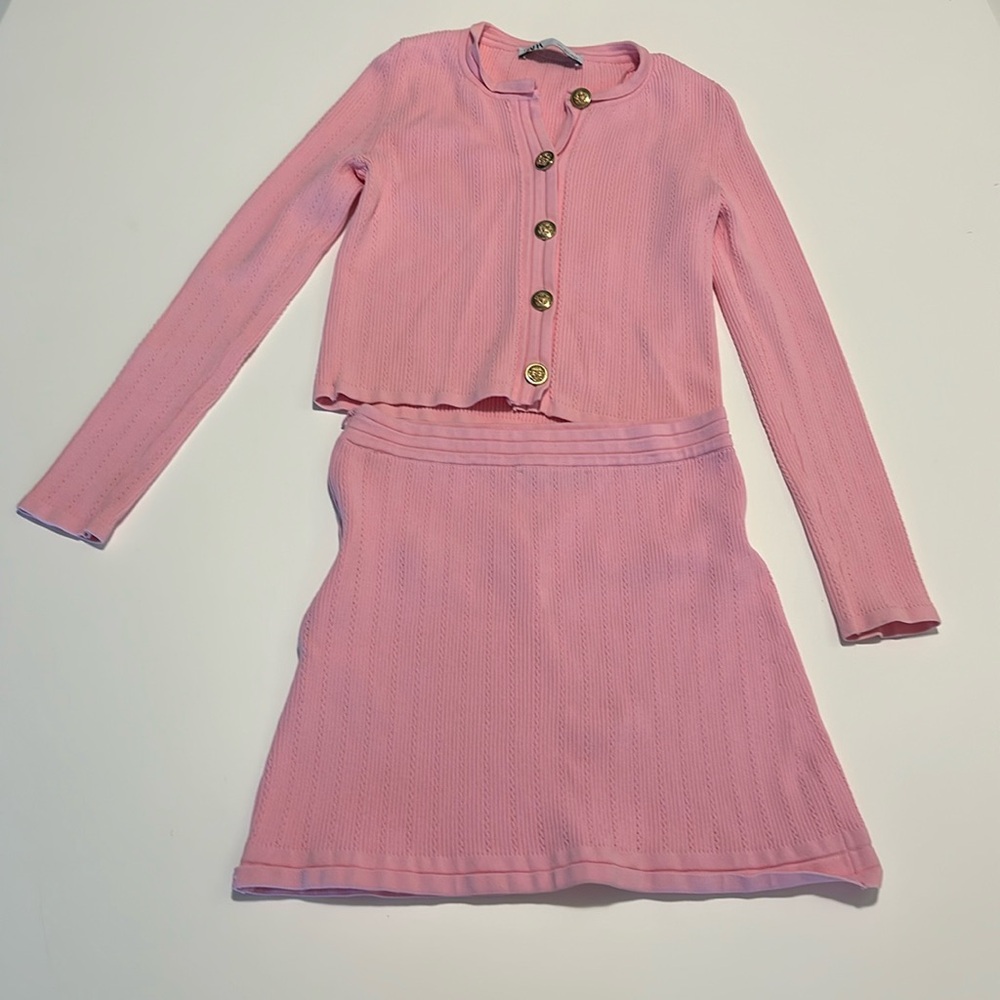 Pink two piece